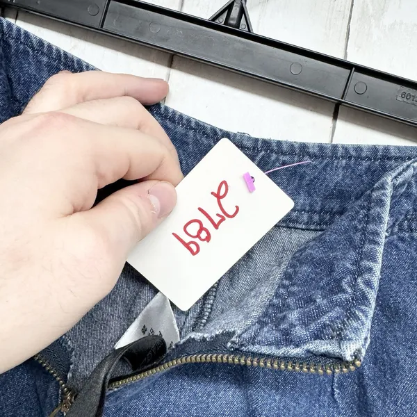 BDG Skirt Women Size 25 Blue Denim Cotton Y2K Mini‎ Streetwear Minimalist Casual - Image 5