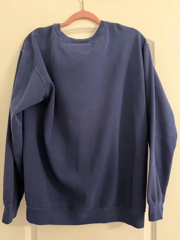 Comfort Colors Sweatshirt Blue Size undefined - Image 2