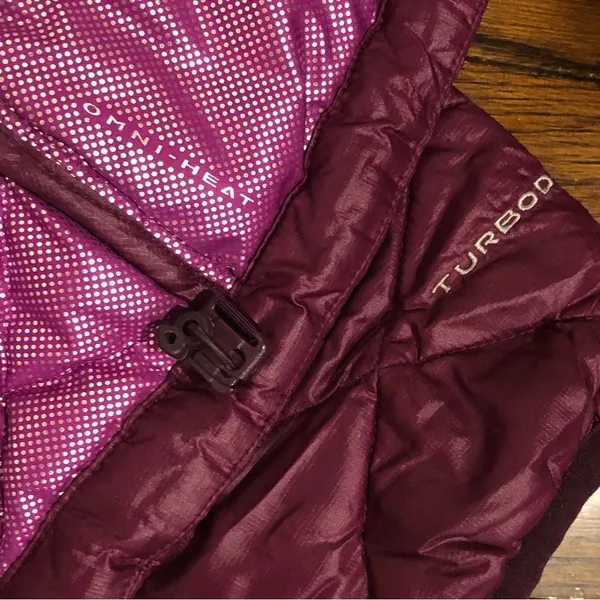 COLUMBIA Women’s Raspberry OmniHeat Quilted Down Jacket MED - Image 9