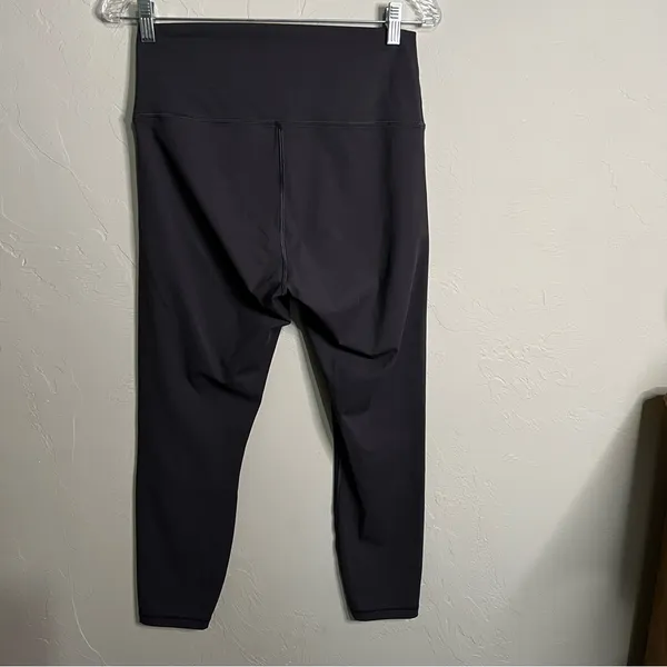 Everlane The Perform Renew High Rise Purple Gray Athleisure Ankle‎ Leggings - Image 6