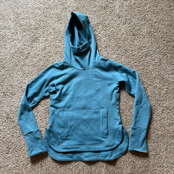Free People Keepin' Cozy Fleece-Lined Layer NWOT Size Large Teal - Image 4
