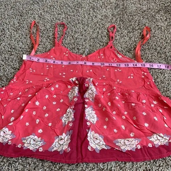 Free people women’s small floral tank top‎ - Image 6