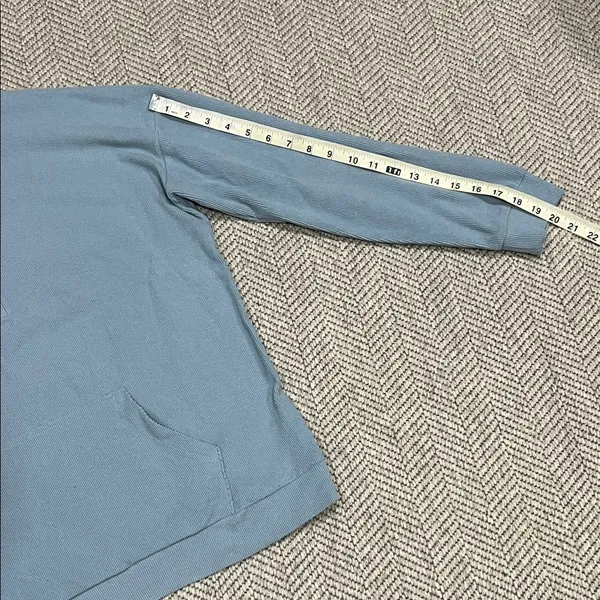 Marc New York Light Blue Half-Zip Pullover Sweater - Image 6