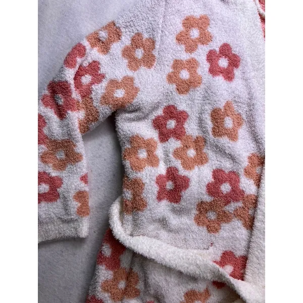 The Styled Collection Madi Nelson Robe Womens S/M‎ Pink Orange Flower Cozy - Image 3