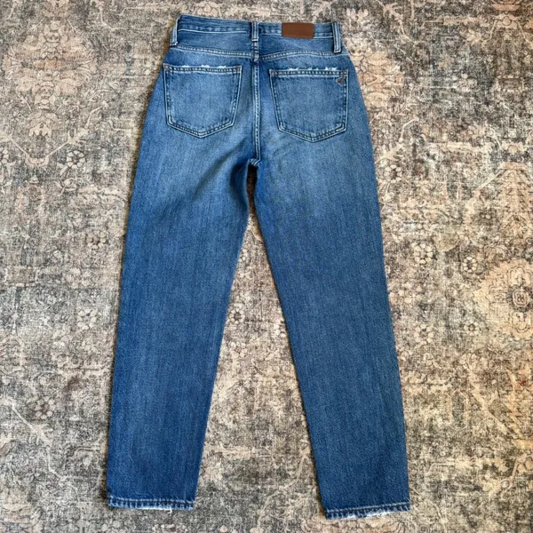 Madewell The Mom Jean High Rise Jeans Medium Wash Size 24 - Image 2