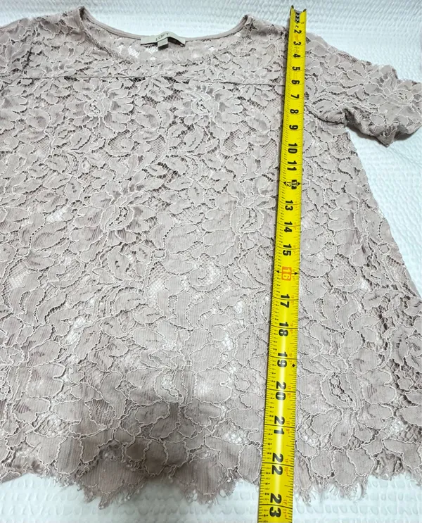 Loft lace blouse rose  - Image 4