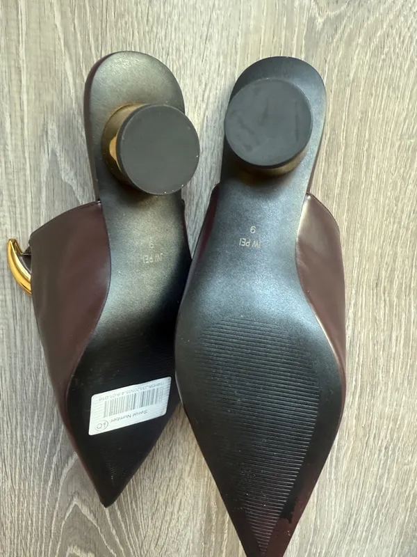 NEW JW PEI Women's Helena Pierced Mules 9 - Image 6