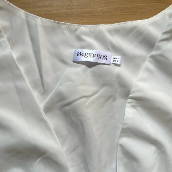 Beginning Boutique White Dress - Image 3
