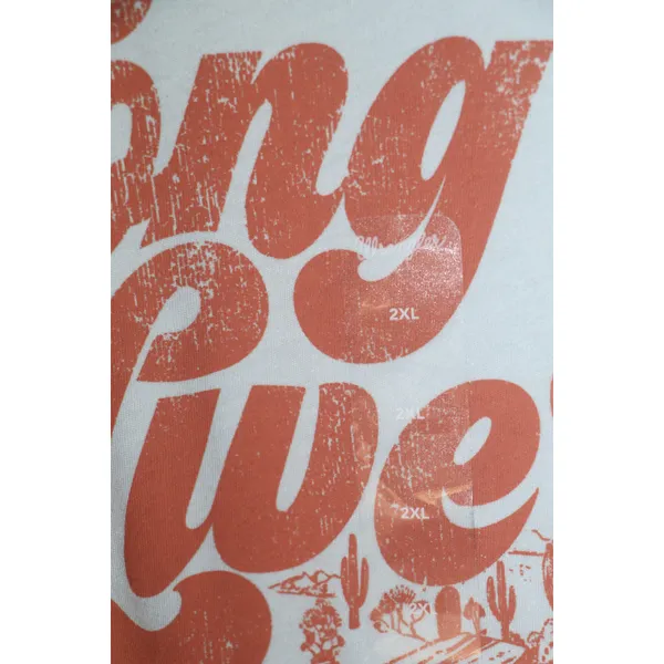 Wrangler Retro Long Live Cowgirls Graphic Tee - Image 5