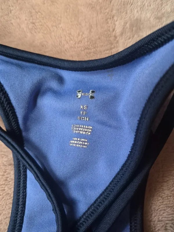 Under Armour Blue Sports Bra - Image 5