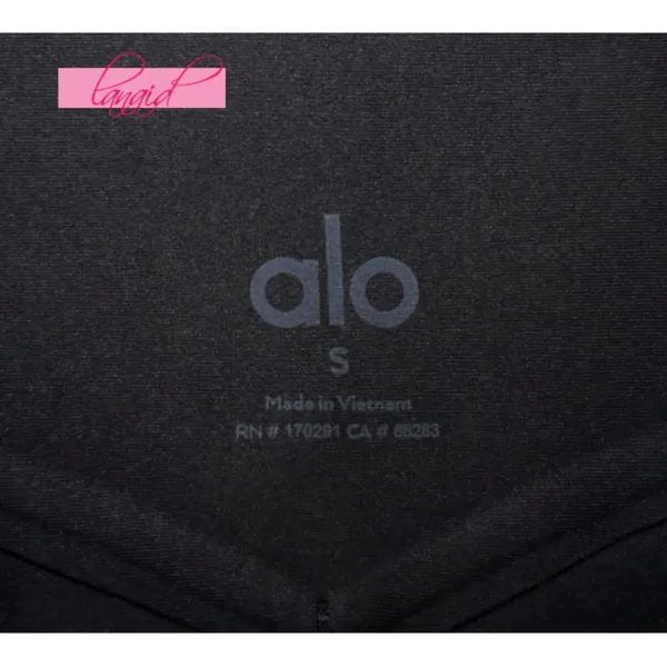 Alo Airlift High-Waist Sleek Leggings Black High-Rise Waist Waisted Tights Pants - Image 11