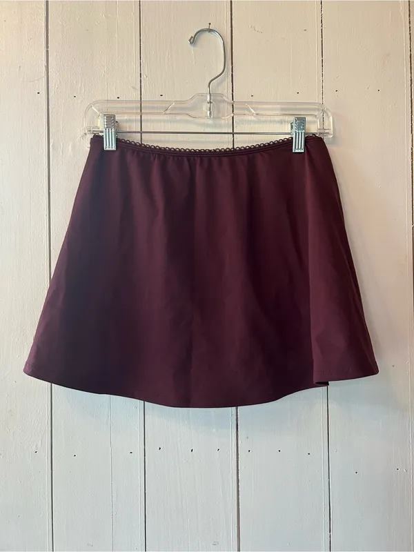 wild fable Burgundy A-Line Skort - Image 2