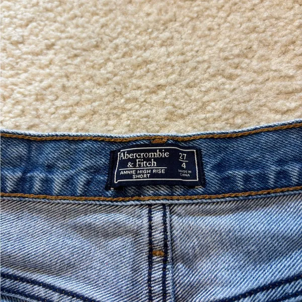 Abercrombie Distressed Jean Shorts - Image 2