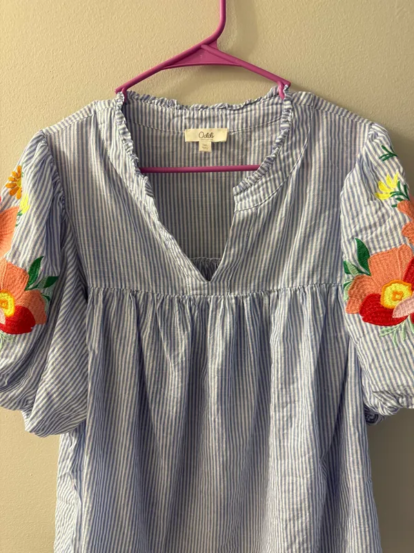 Oddi puff sleeve blouse - Image 4