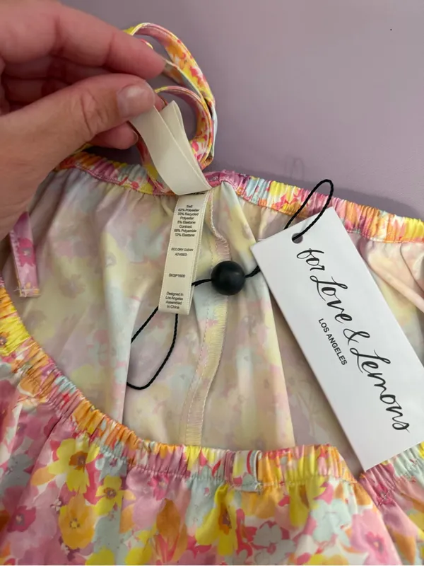 For Love & Lemons Pastel‎ Punch floral skirt - Image 6