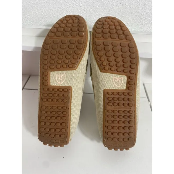 Rothy’s Driver Loafer Flats Light Beige Sustainable Minimalist Women Size 8 - Image 8