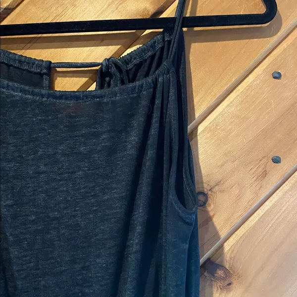 Derek heart marked dark gray halter top jumpsuit - Image 3