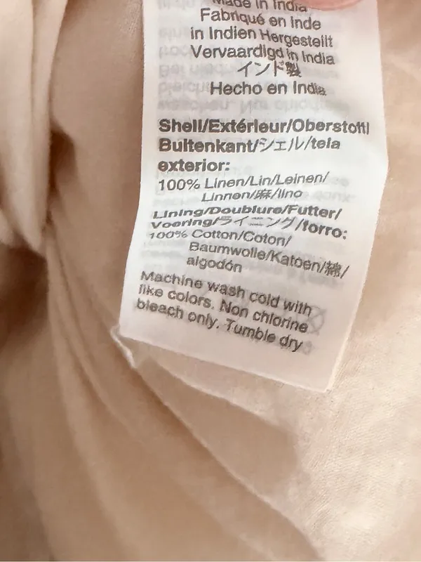 J Crew Linen Dress - Image 6