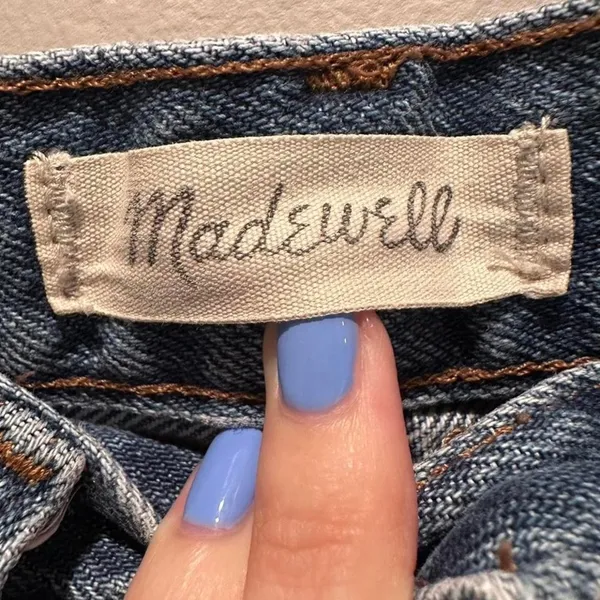 Madewell The Momjean High Waisted Denim Jeans Size‎ 26 Style AA585 - Image 4