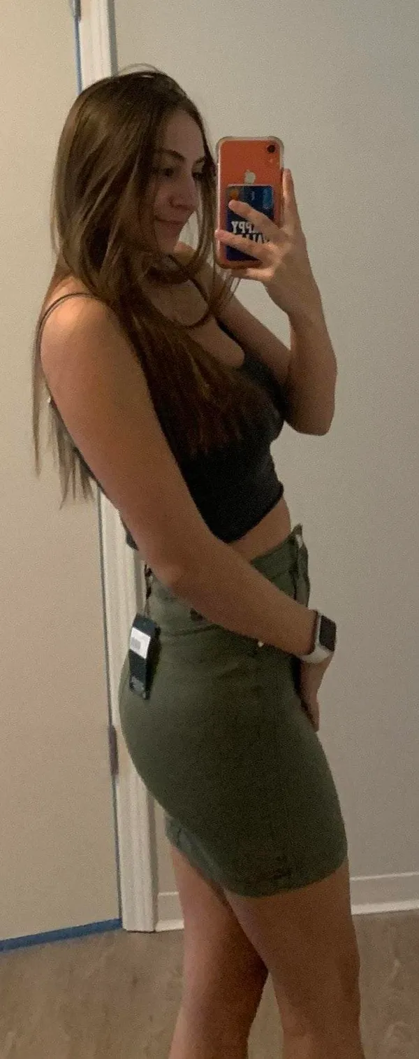 NWT Superstrech Denim Mini Skirt - Image 2