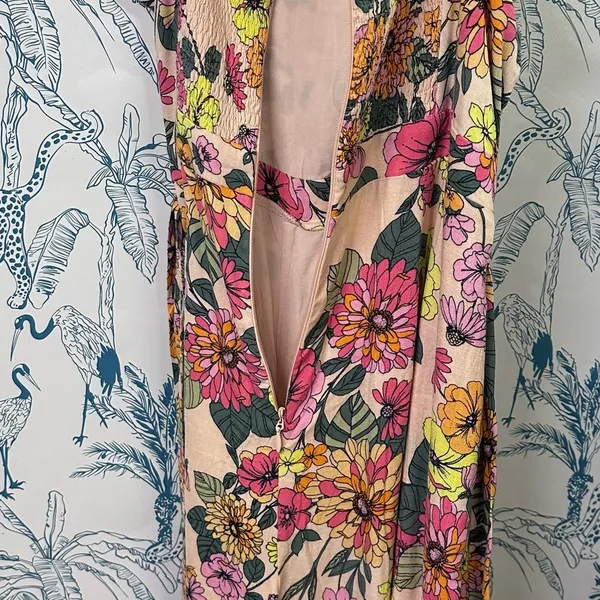 Baltic Born Multicolor Floral Backless Jumpsuit - Image 2