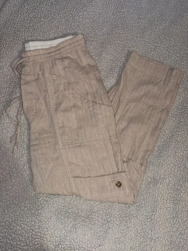 Free People Feelin Good Utility Pants - Image 5