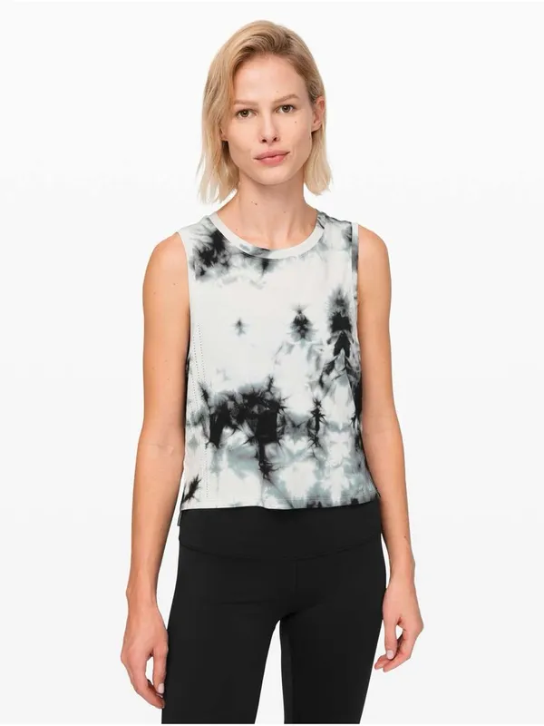 LULULEMON Train to Be Tank in *Shibori - Deep Coal / Deep Coal Sz. Medium - Image 3