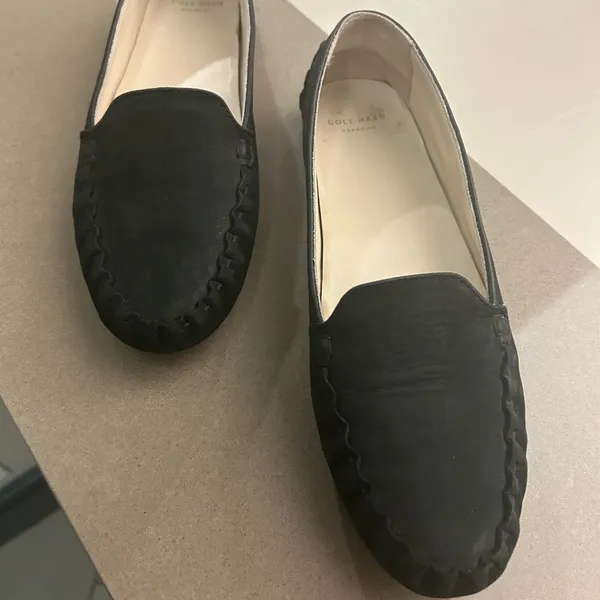 Loafers Classic Black Women's Loafers 8 1/2 B Cole Haan - Image 4
