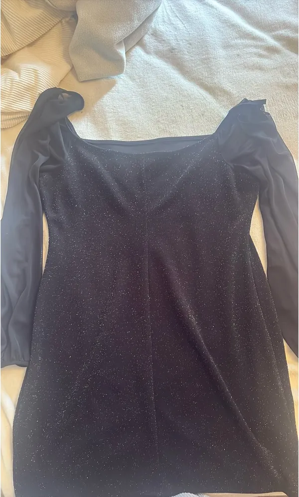 black hoco dress Size L - Image 3