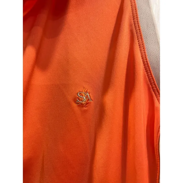 Peter Millar medium women's tank UPF‎ orange coral - Image 4