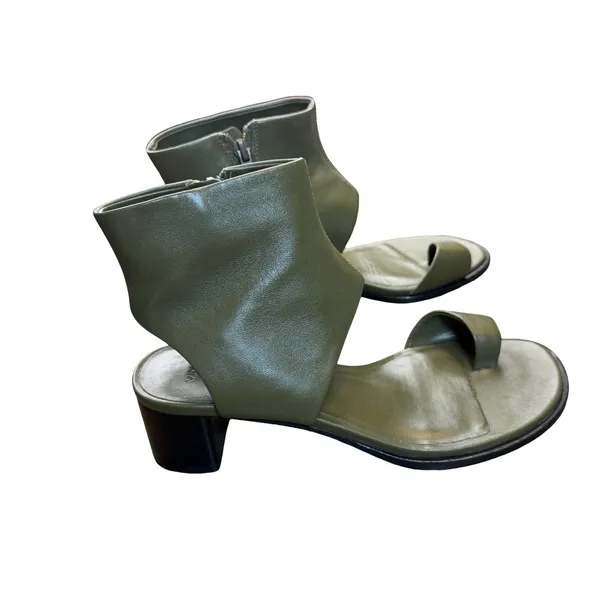 ✨ Vince Ada Leather‎ Toe-Ring Block Heel Sandals 7.5M ✨ - Image 5
