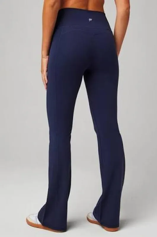 Fabletics Oasis High Waist Kick Flare Womens Size Medium Deep Navy NWT NEW - Image 2