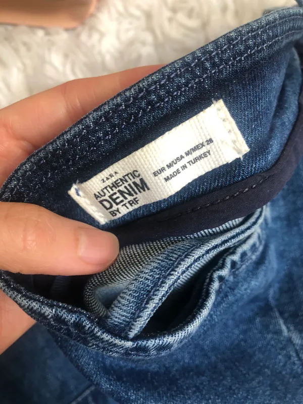 ZARA Jean Dress Size M - Image 3