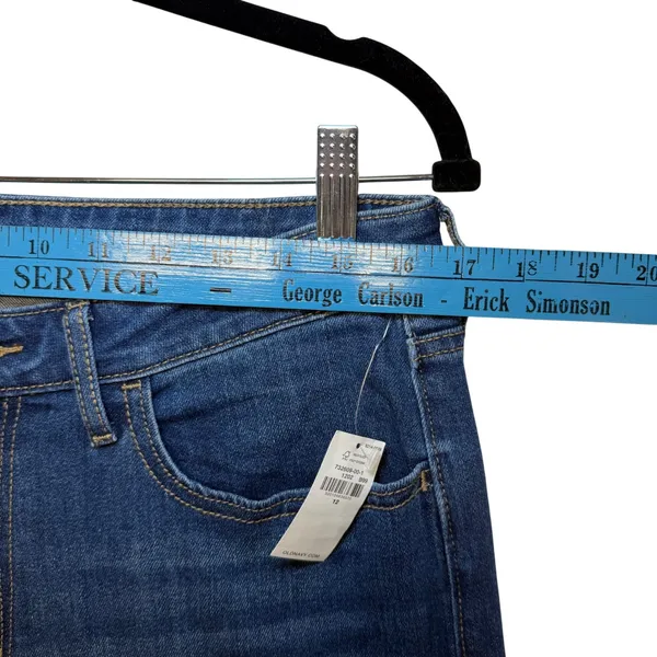 Old Navy High-Rise‎ Wow Wide Leg Jeans Womens 12 Medium Dark Wash Blue Denim NWT - Image 5
