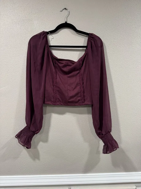 NWT Coco Jameson Blouse Size M - Image 2