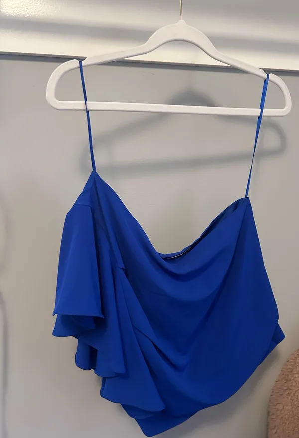 The Pants Store Summer /Spring Blue Top - Image 9