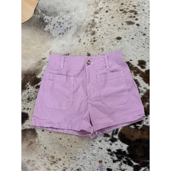 Maeve Anthropologie Colette Shorts In Lavender Purple Size 28 - Image 2