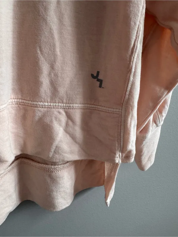 JoyLab Women’s Small Blush Pink Oversized Modal Crewneck Sweatshirt - Image 4