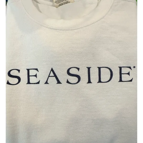 Comfort Colors Seaside Sweatshirt The New Town The Old Ways Coastal Prep White S - Image 4