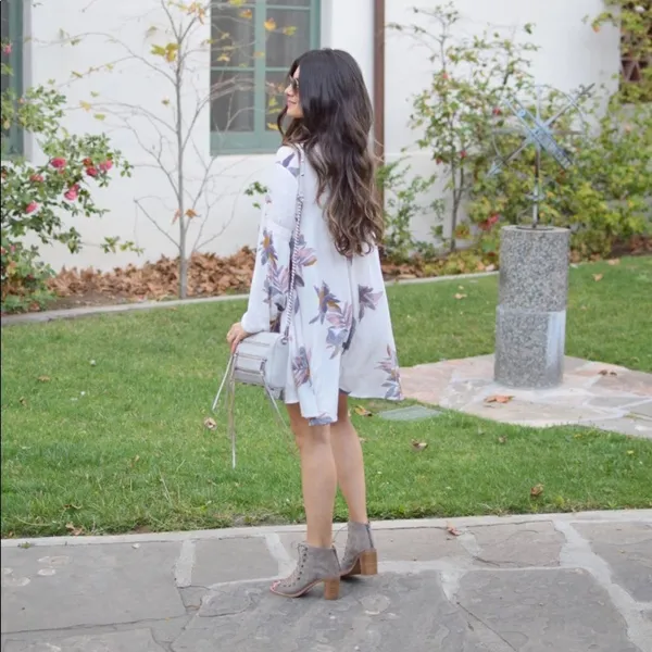 Free People ✨HP✨Electric Orchid Print Swing Tunic✨ - Image 6