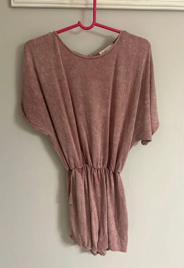 Peach Love Romper - Image 2
