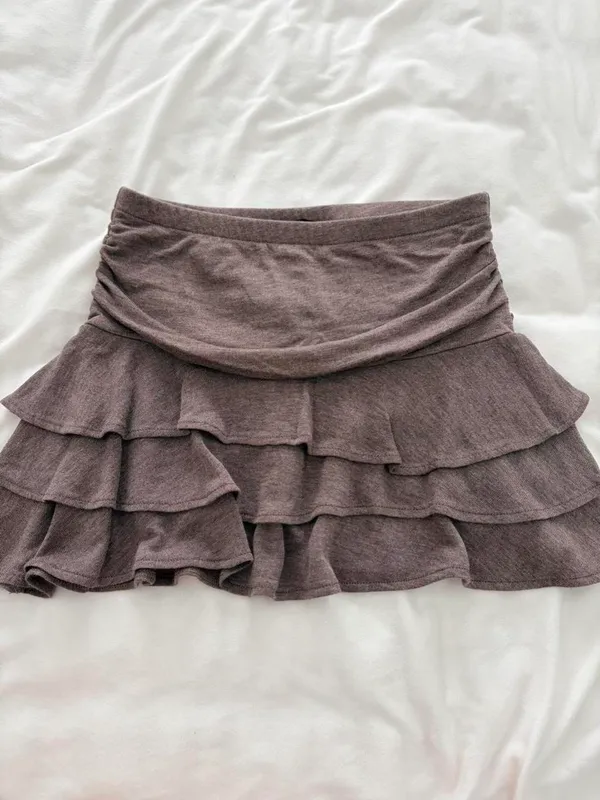 ZARA Mini Ruffle Skirt - Image 2