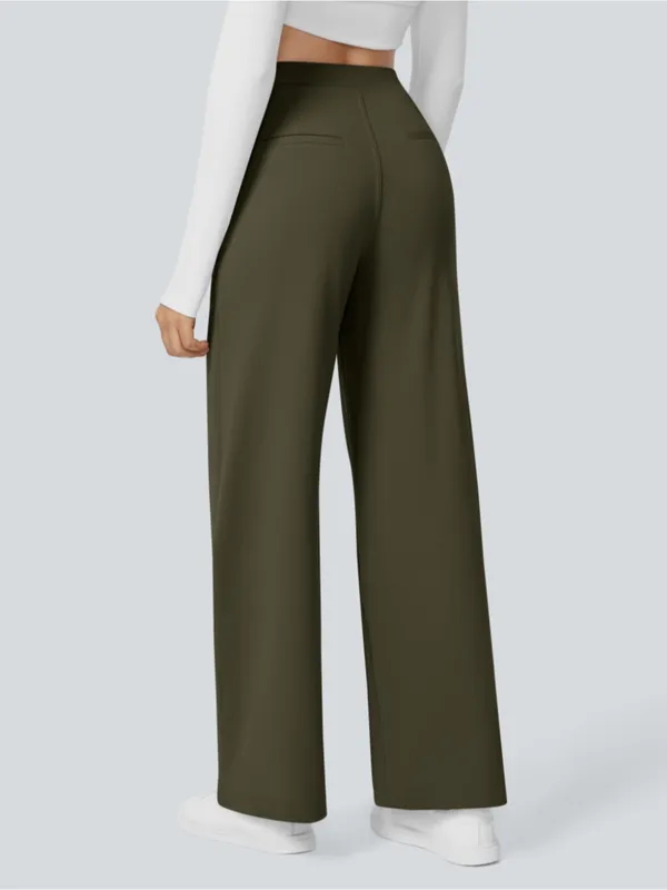 Wide Leg High-Waist Pants - Image 2