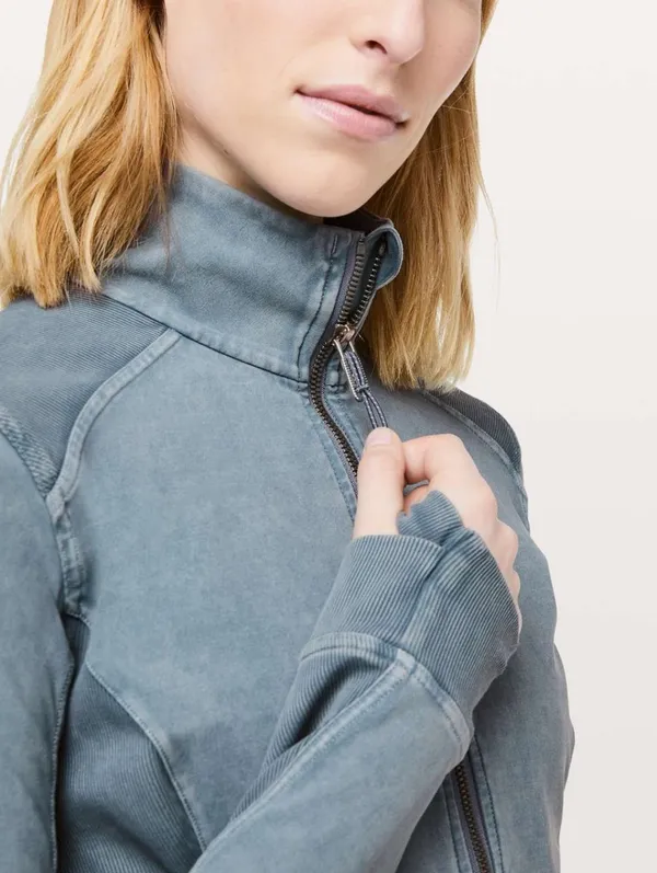 Lululemon Cut Class JacketWashed Moon Blue 6 - Image 3