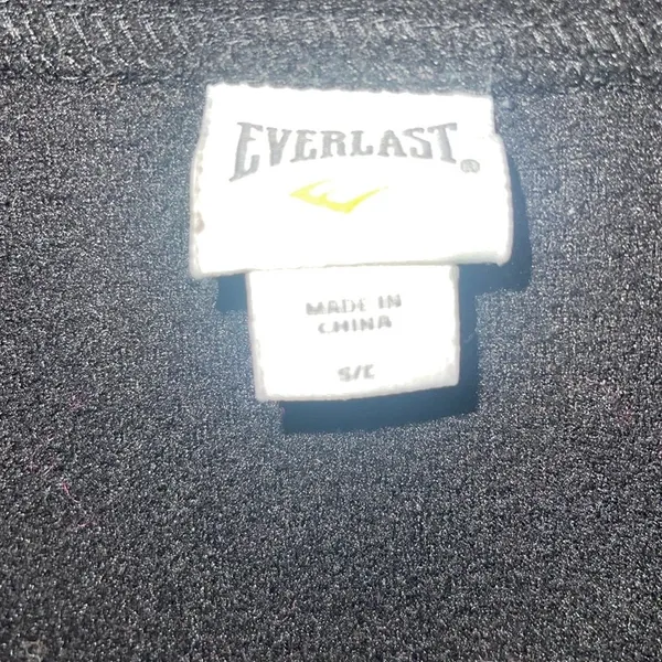 Everlast Jacket Adult Small Black 1/4 Zip Pullover Reflective - Image 2