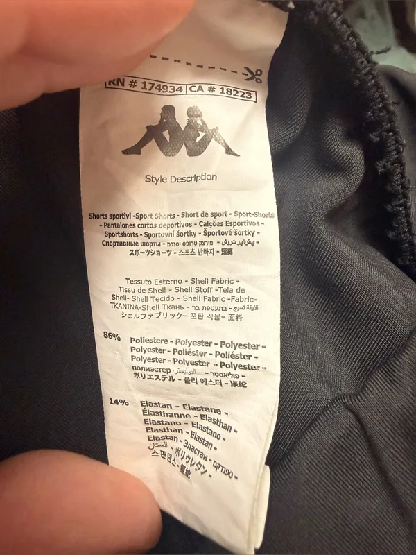KAPPA AUTHENTIC LOVE CHORZOW BIKE SHORTS size S - Image 5