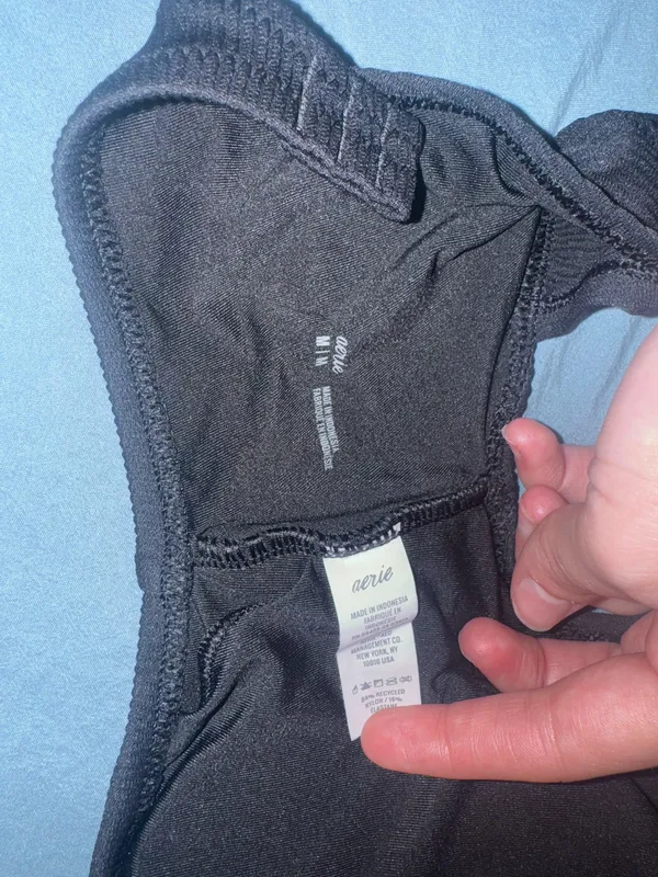 Aerie black swim top - Image 2