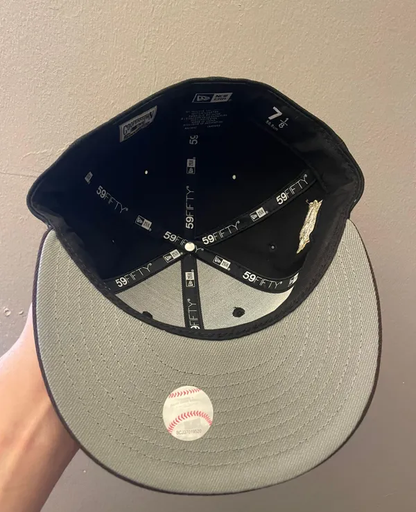 New Era Rahnnifitteds Los Angeles dodgers mamba Kobe inspo 40 years anniversary patch size 7 1/8 brand new - Image 5