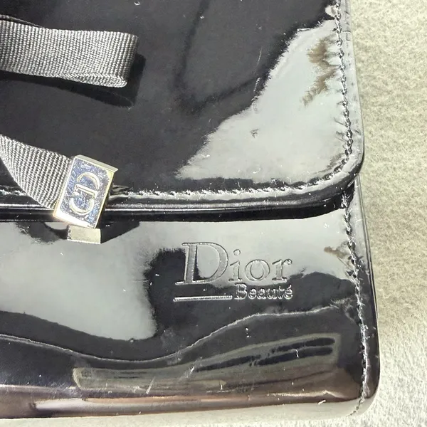 Christian Dior Beaute' Makeup Cosmetic Bag Wallet Set GWP Black - Image 7