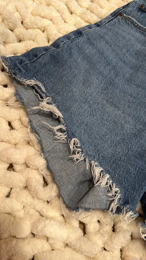 Denim Abercrombie Shorts High-Rise - Image 6